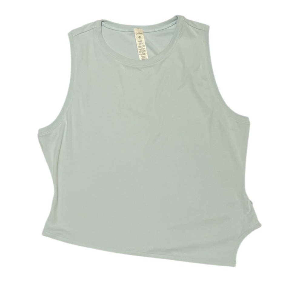 NWT Lululemon Asymmetrical Tank Top Sleeveless Powder Blue